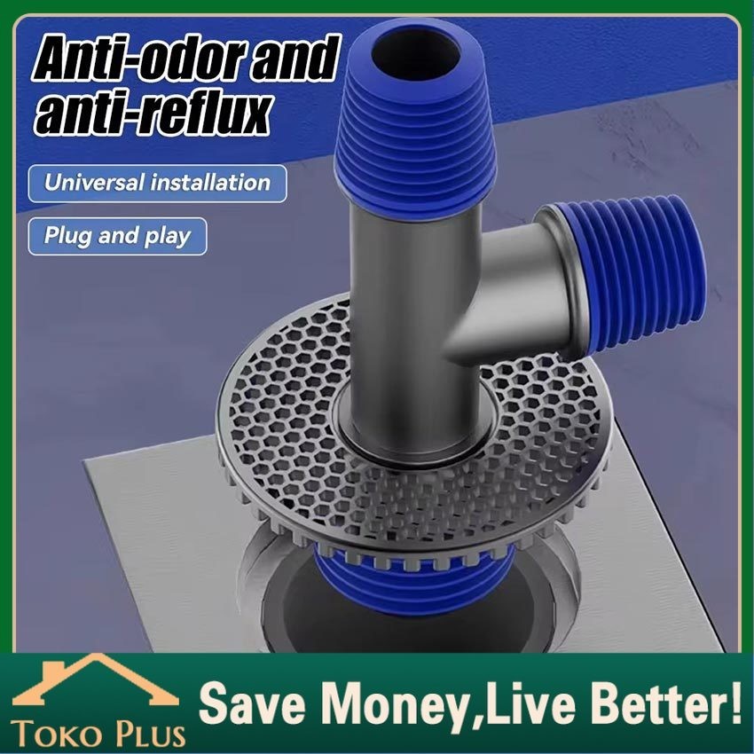 Anti Overflow Saringan Got Mesin Cuci Floor Drain Strainer Anti Kecoa / Bau / Tikus - Floor Drain Wa