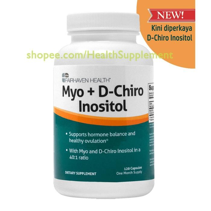 Myo Inositol D-Chiro Inositol Suplemen untuk PCOS dan Keseimbangan