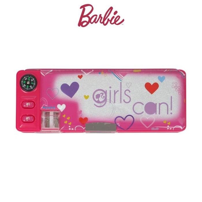 

NEW TREND~ KY254 BARBIE Tempat Pensil Magnet / Tepak Pensil / Tempat Alat Tulis Ori - BB20002