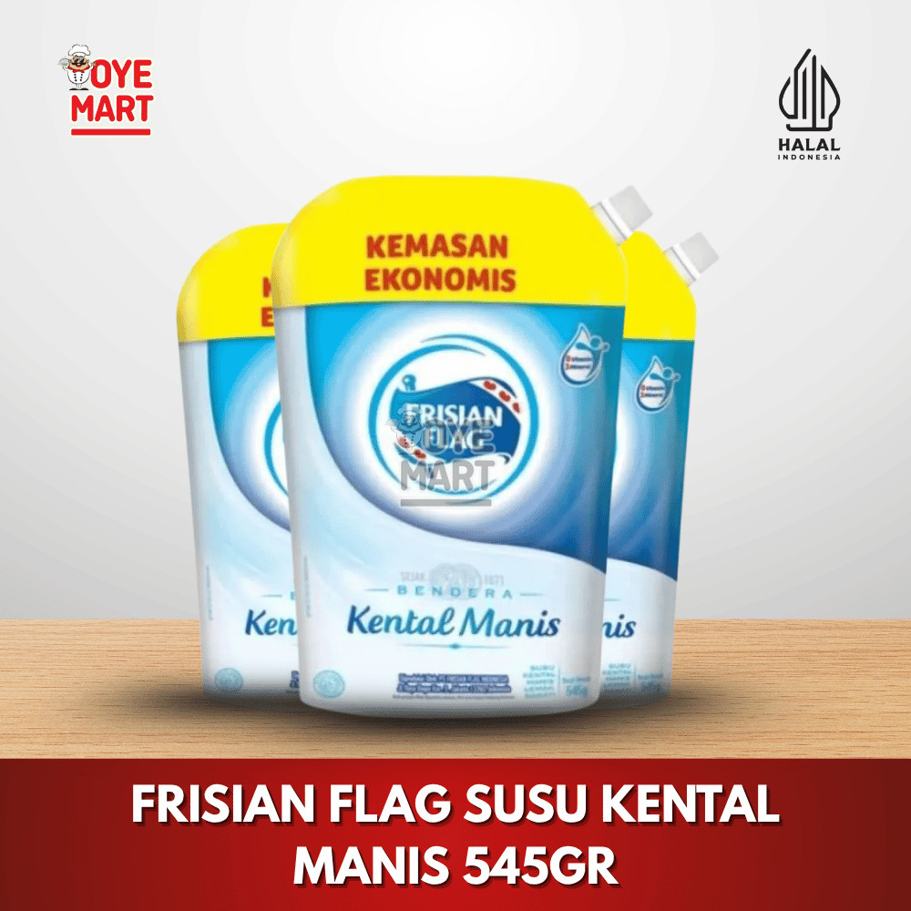 

FRISIAN FLAG SUSU KENTAL MANIS 545GR / SUSU BENDERA PUTIH