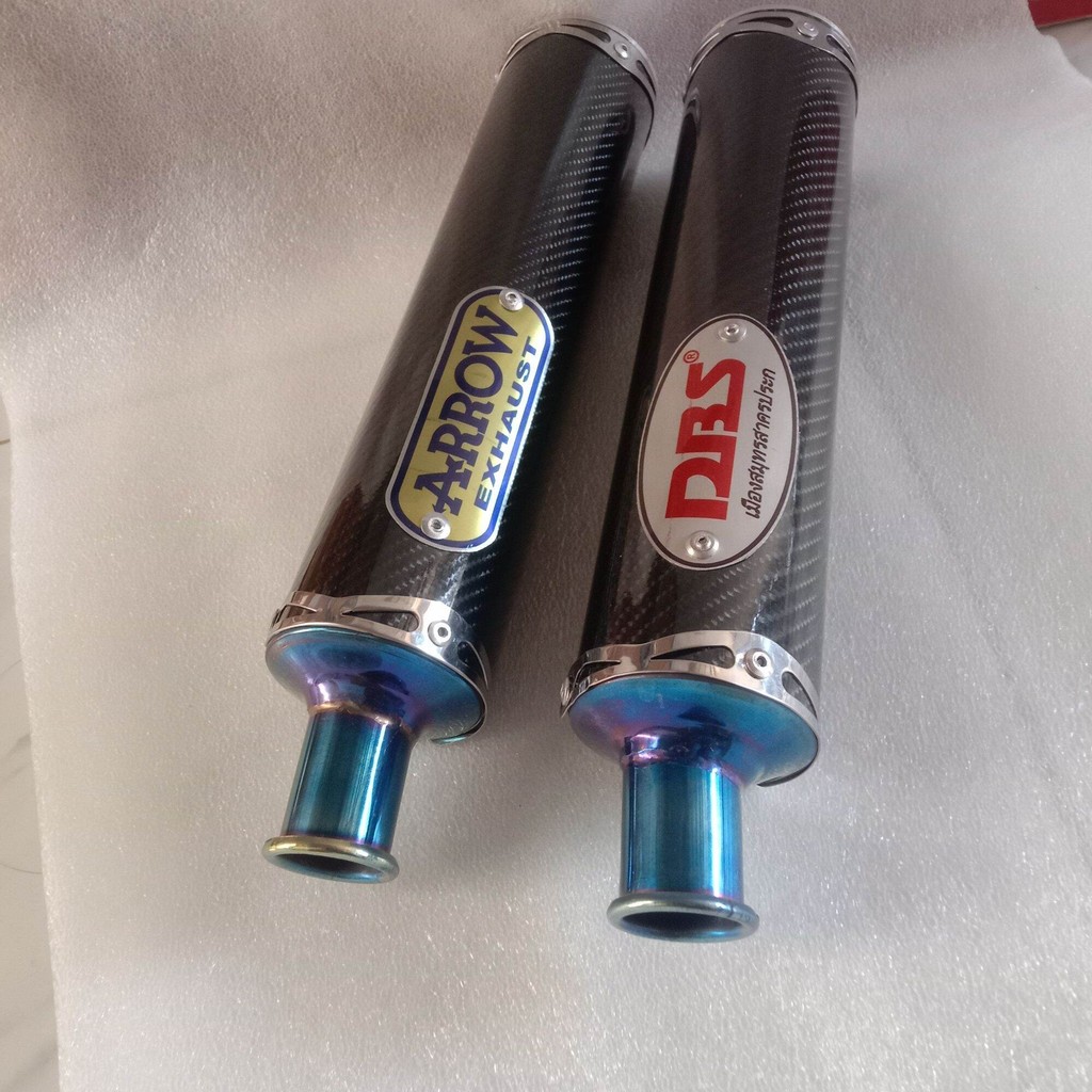 Arrow Exhaust Dbs Thailand slincer Knalpot 2 tak Ninja Rr Fiz R Rx king Vespa