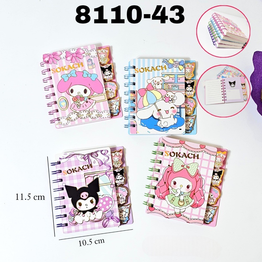 

GG Buku Notes Spiral Index WZ-8110/Buku Catatan/Notebook/Notebook