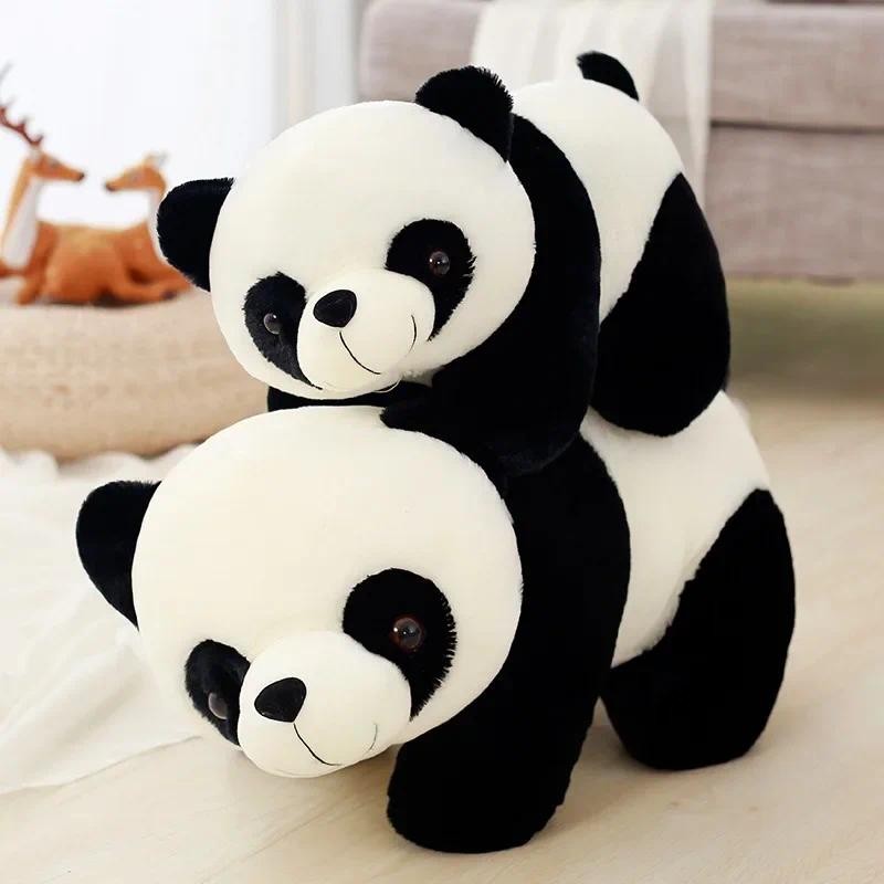

new cute baby panda plush toy doll soft stuffed plush animal Pillow Cute doll boy girl plush toy gift home decoration M001