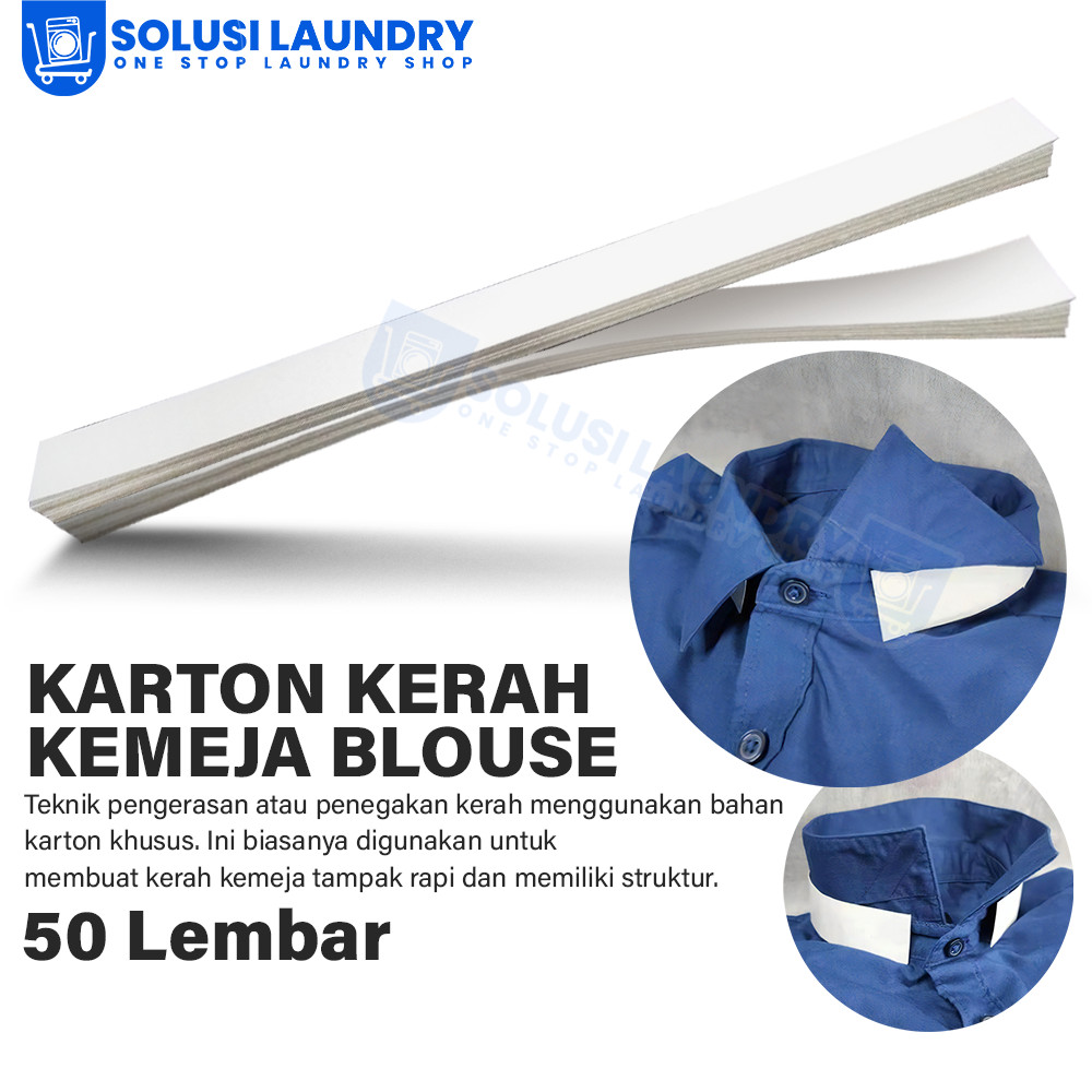 

Karton - Kerah Kemeja Blouse 50 Lembar