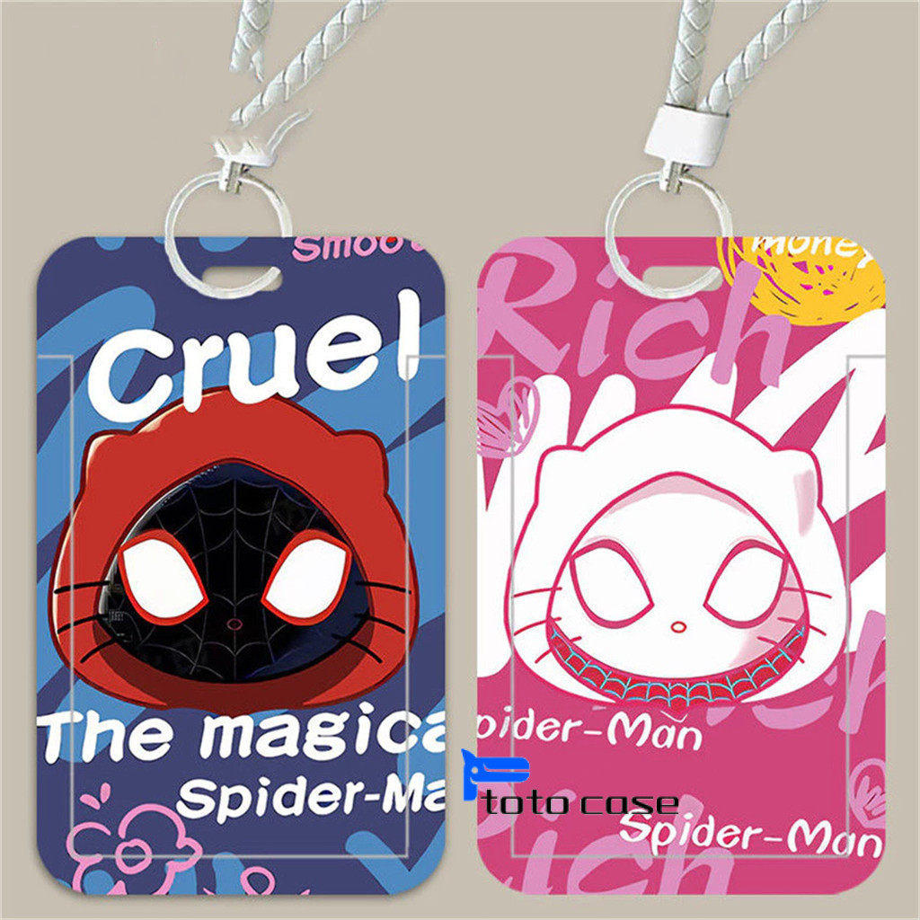 

Totocase ID Card Holder Motif Kartun Spider Man Yang Trendi Topi Couple Pria Dan Wanita Korea | Tempat Pelindung Kartu Nama Photocard Sekolah Kantor Photocard Photo Card
