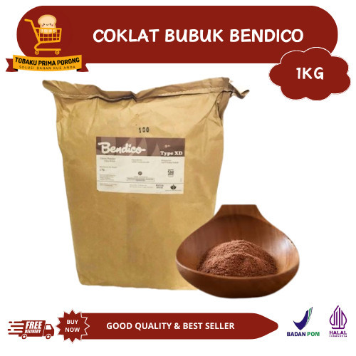 

COKLAT BUBUK BENDICO REPACK 1000GR / 1KG
