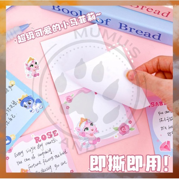 

Sticky Notes Motif Binatang Little Pony Horse Tempelan Kertas Catatan Memo Note Karakter Lucu Unik