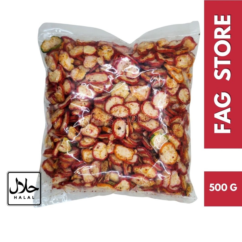 

Kerupuk Seblak Kencur C&K Pedas 500gr