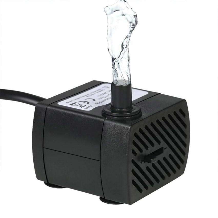 5W Pompa Air Celup Mini Submersible Water Pump Motor Pompa Air Cooler Untuk Kolam Ikan/Air Mancur
