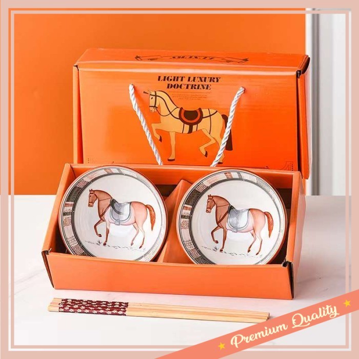 

Hampers Lebaran Unik Lucu Murah Keren buat Pacar / Mangkok Souvenir Kuda Hermes Gift Hampers Imlek Natal Lebaran Box Oren - KUDA SET 2