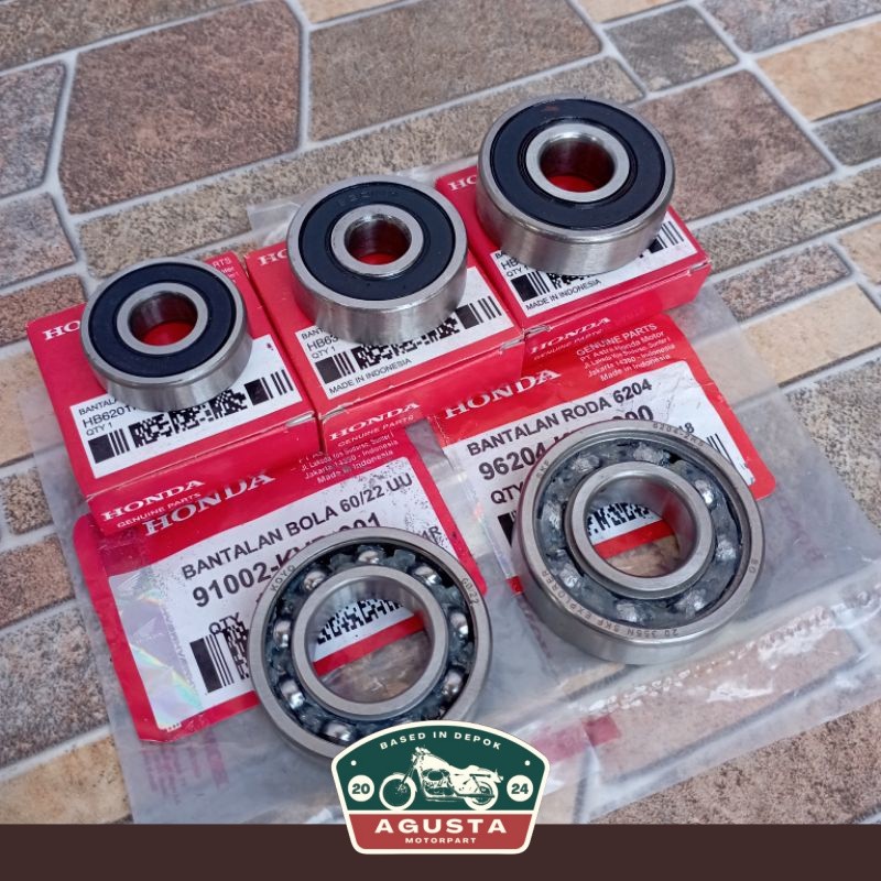 Laher Bearing gearbox Bearing rasio set vario beat all scoopy spacy genio street deluxe