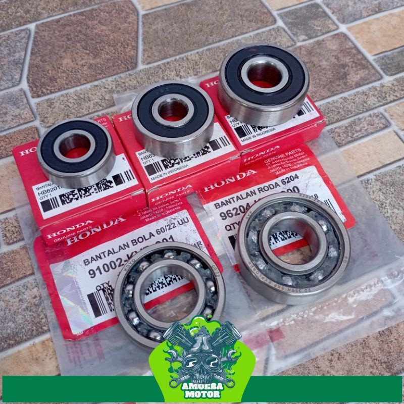 Laher Bearing gearbox Bearing rasio set vario beat all scoopy spacy genio street deluxe