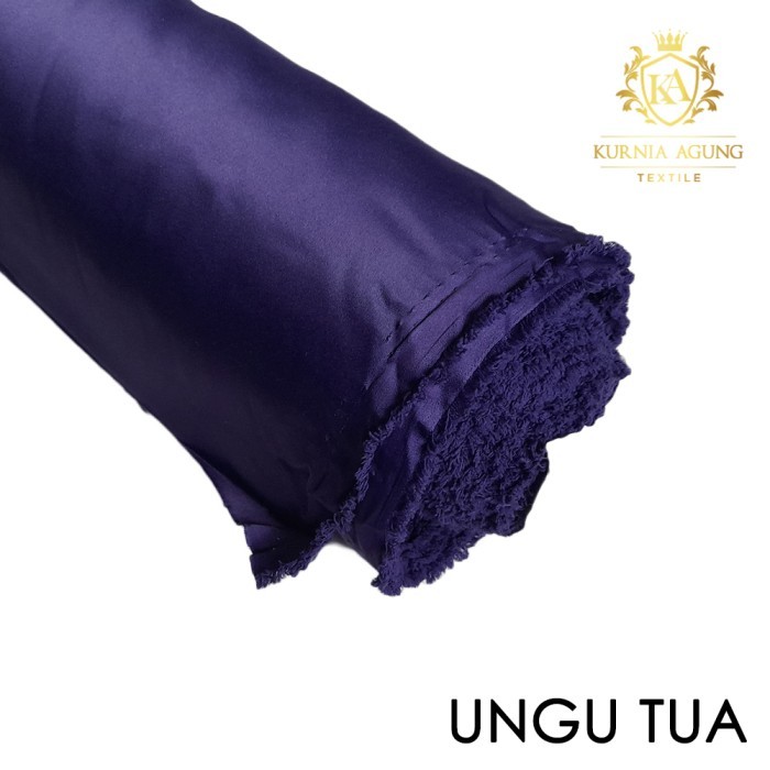 ✨NEW✨ -Kain SATIN VELVET ROLLx150CM LEBAR PREMIUM by Roberto Cavali Gelap - Biru Elektrik- 1.2.23