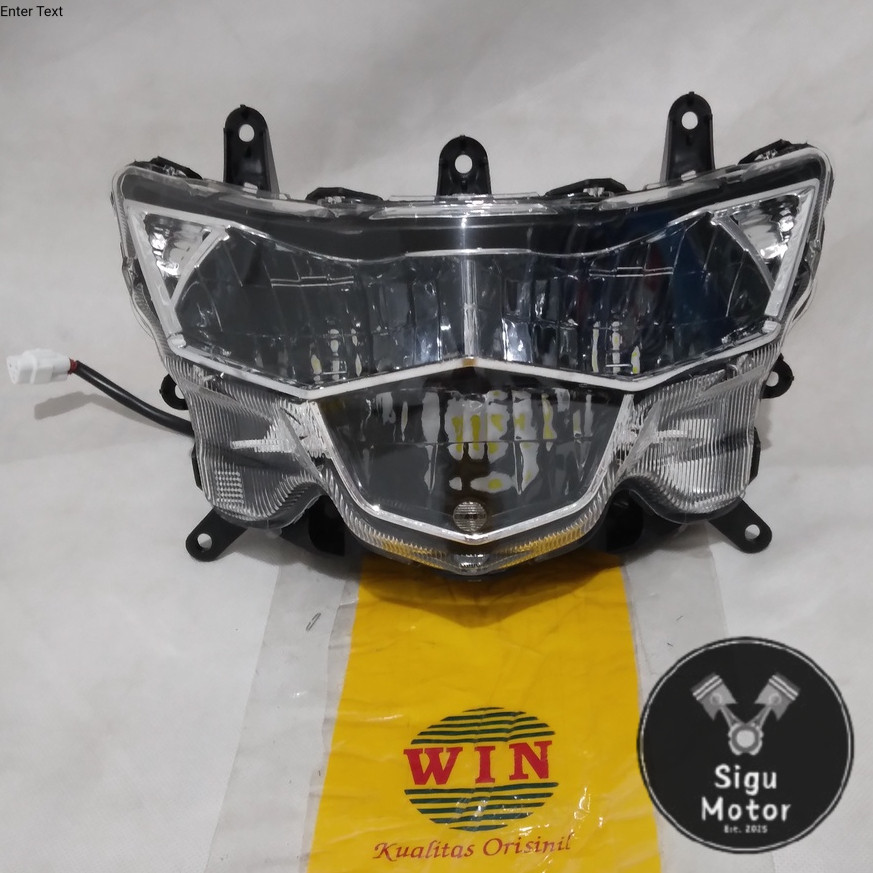 Lampu Depan Mio Soul GT 125 Blue Core + LED 2015 2016 2017 2018 WIN | reflektor headlamp WIN | head 