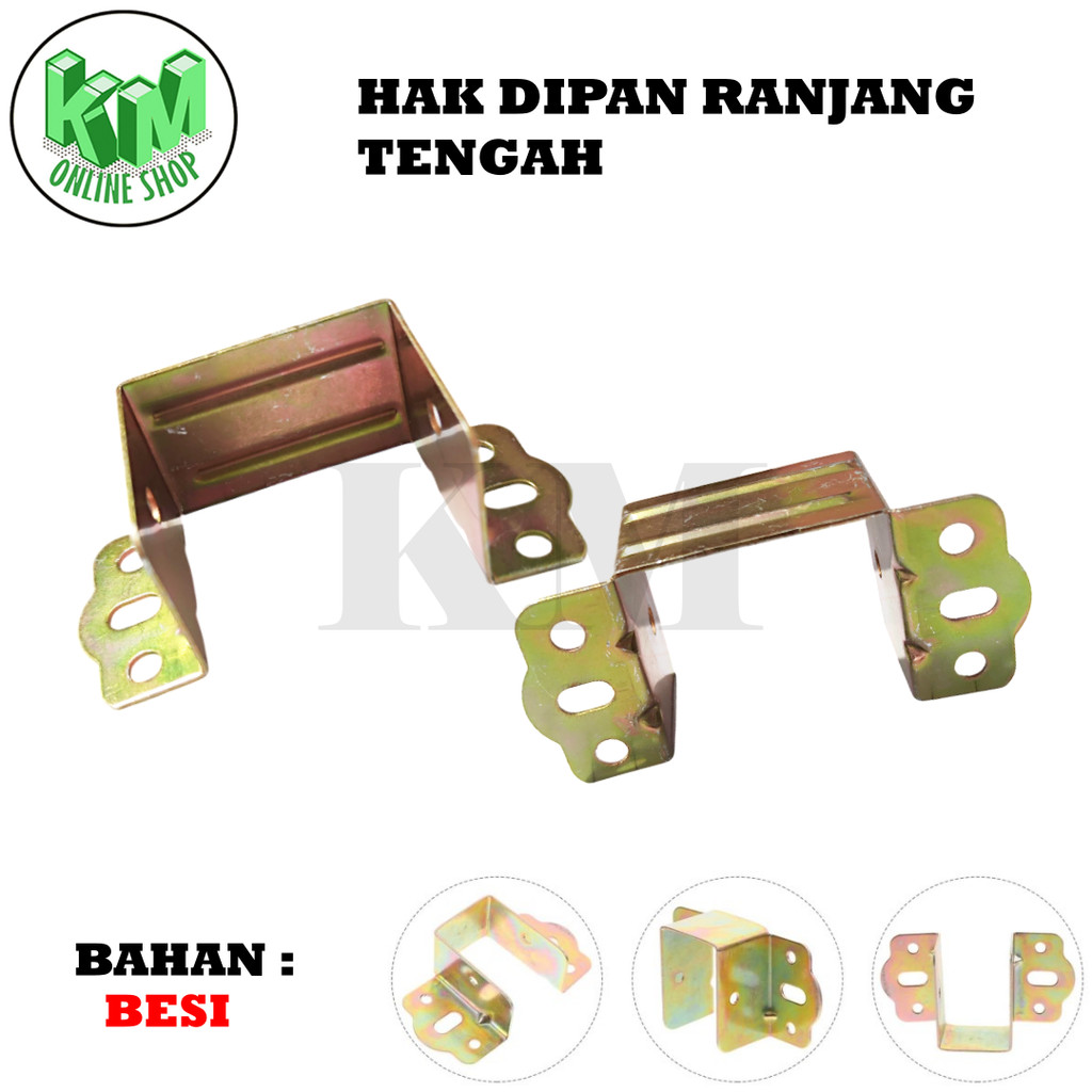 Bracket Tengah Ranjang Hak Dipan Ranjang Tempat Tidur Penyangga Kayu Balok