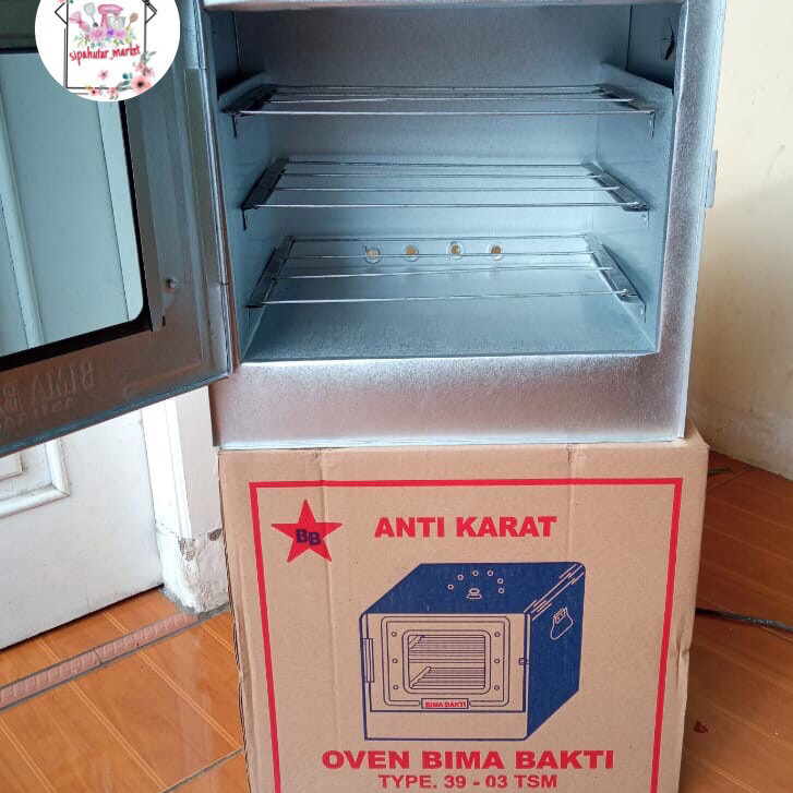 Oven Bima Anti Karat 3 Susun - Oven Tangkring Kompor Ukuran Besar