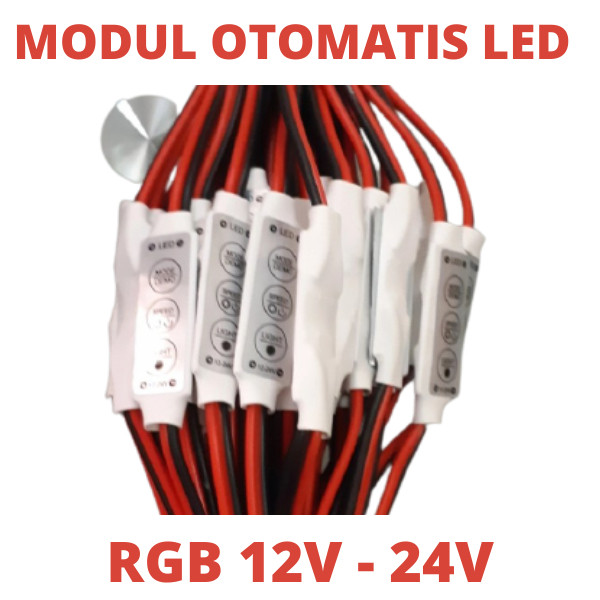 LED Controller Modul Pengatur LED Modul Led Mini Dimmer Controller Kedip modul dimmer led 12 - 24 v 