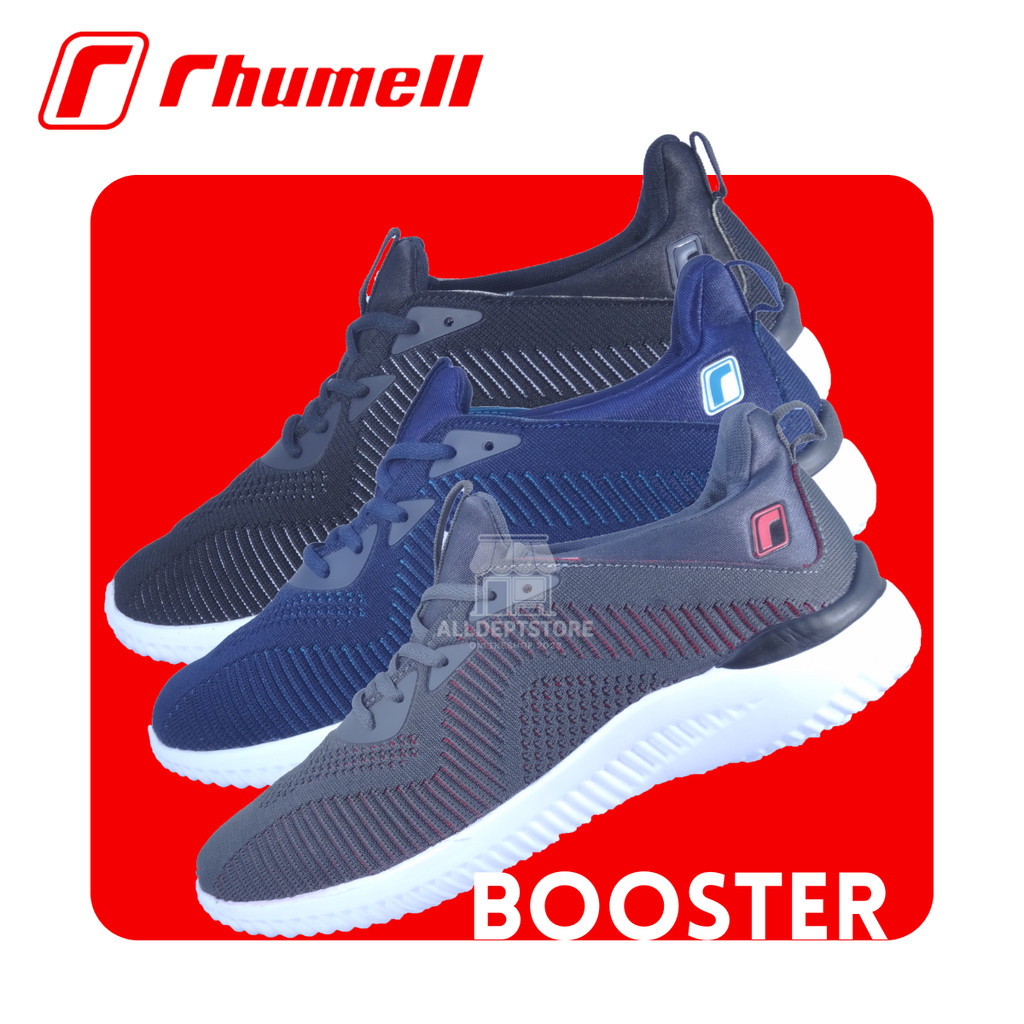 SEPATU RUNNING BOOSTER RHUMELL ORIGINAL ALLDEPSTORE