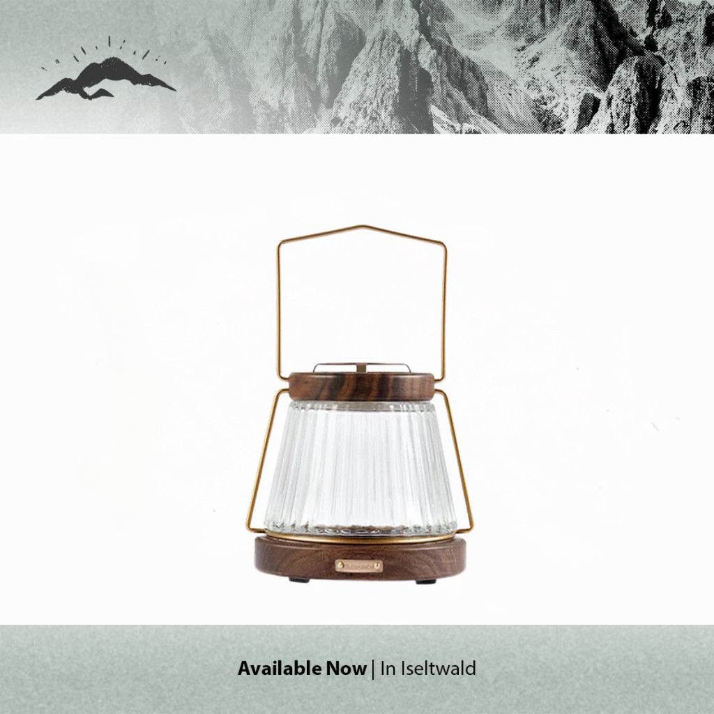 Naturehike Lampu Camping Vintage Lilin CNH22DQ018 Candle Light Glass Cover