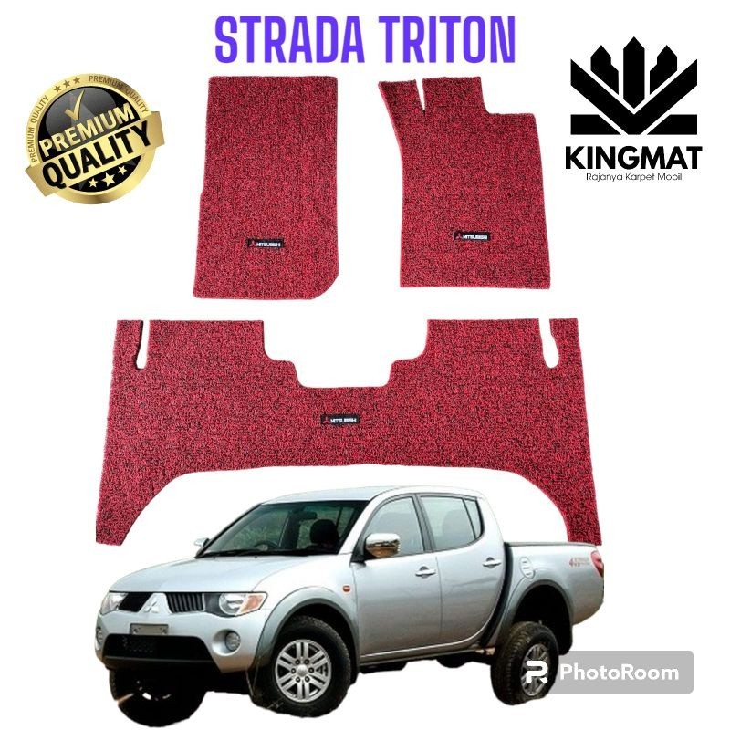 Karpet Mie Mobil Strada Triton, premium