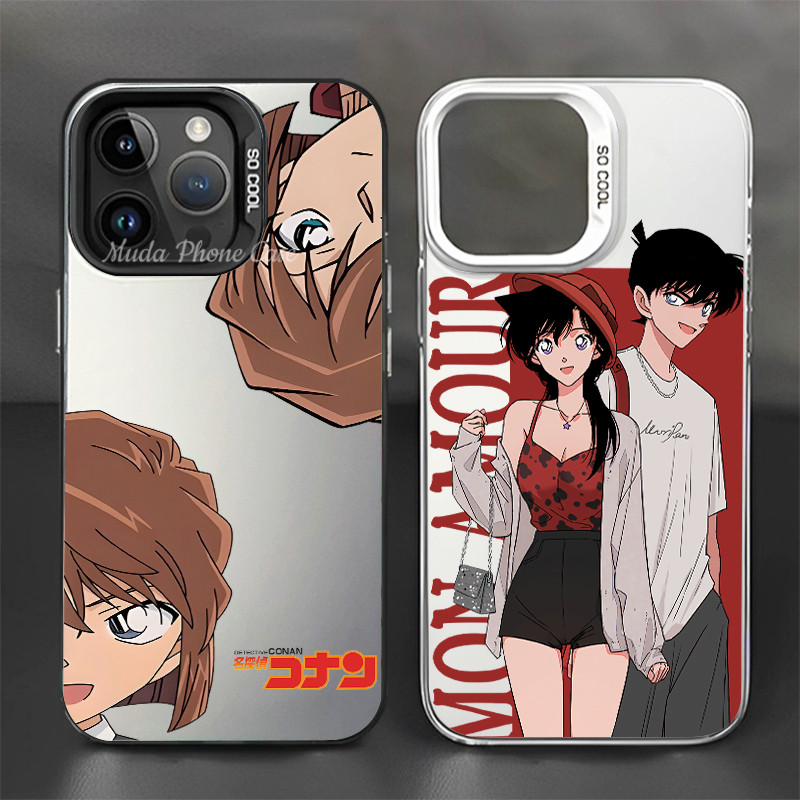 Haibara Ai Mouri Ran Kudou Shinichi Detective Conan Case For MI POCO M2 M3 M6 X5 X6PRO C31 C40 C55 C