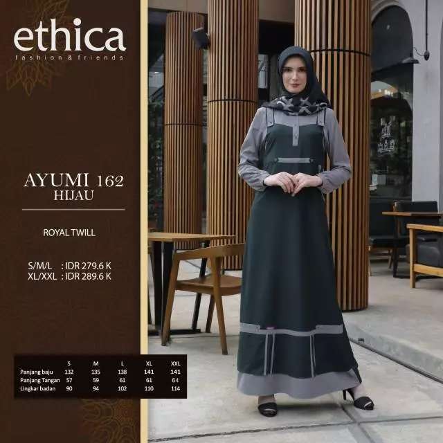 ETHICA GAMIS AYUMI 162 HIJAU
