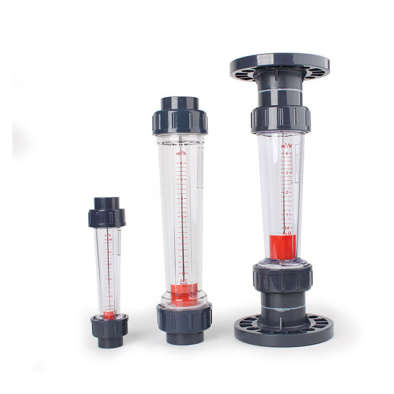 Short tube long tube plastic tube float rotor liquid flowmeter DN15 DN20 DN25 DN32 DN40 DN50 DN65
