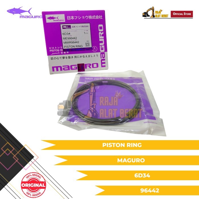 Piston Ring Maguro 6D34 96442