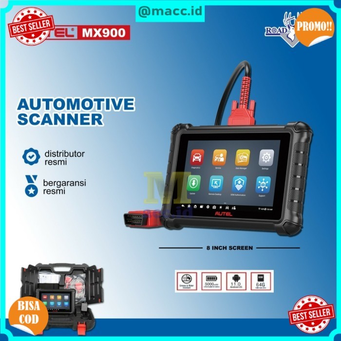 AUTEL MaxiCheck MX900 Scanner Mobil diatas MX808 MX808S RESMI Indonesi