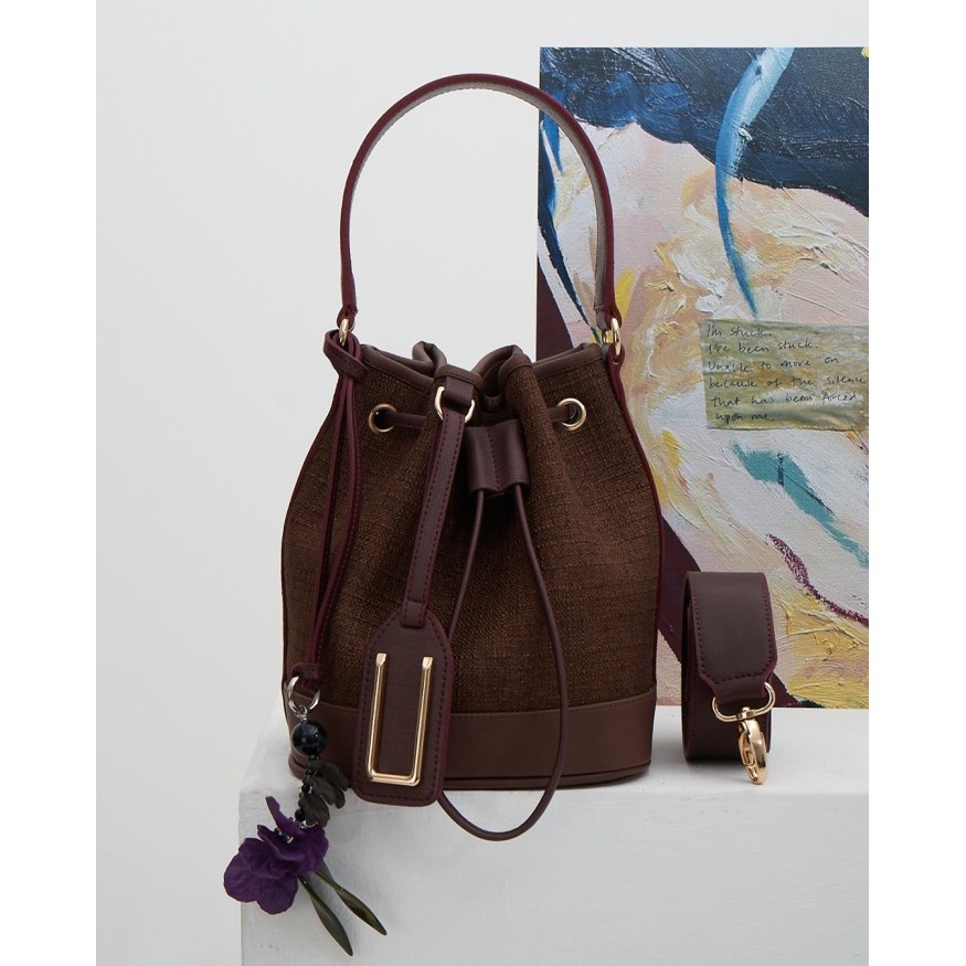 JOSVLI - Narha 22 Wine Burgundy - bag & charm