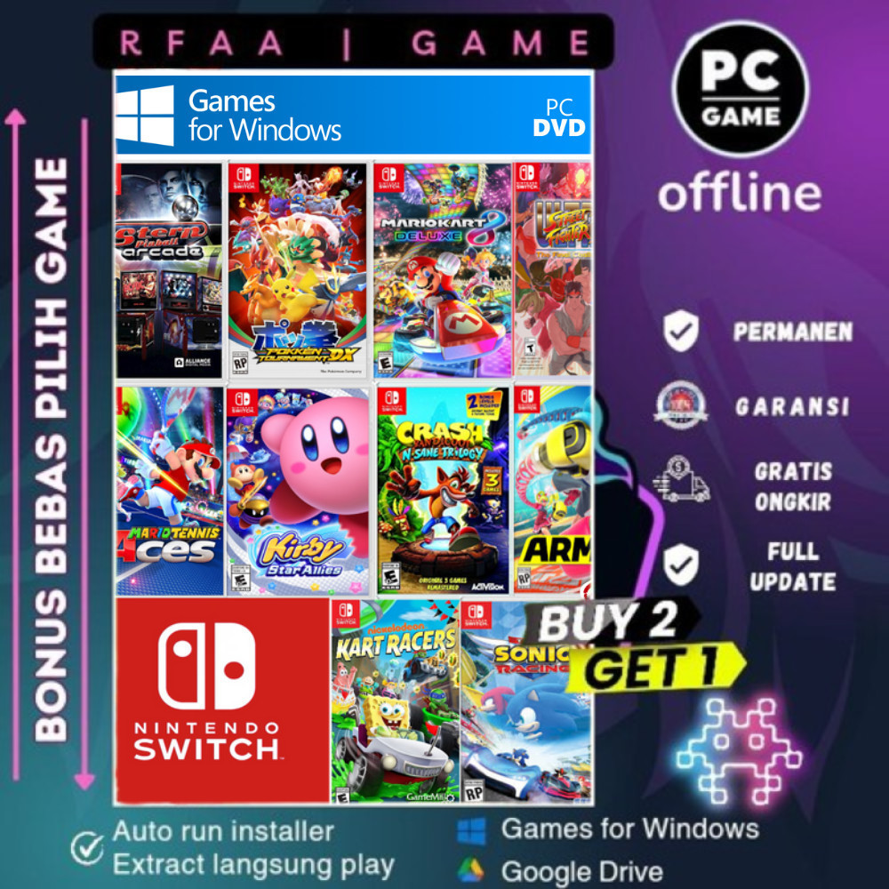 REQUEST GAME NITENDO SWITCH CFW FORMAT XCI NSP | BISA UNTUK EMULATOR PC / ANDROID