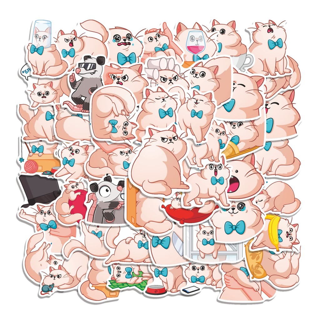 

COD 50 Pcs Stiker Baron Simon Lucu Anti Air Untuk Dekorasi Notebook Sepeda Skateboard Handphone
