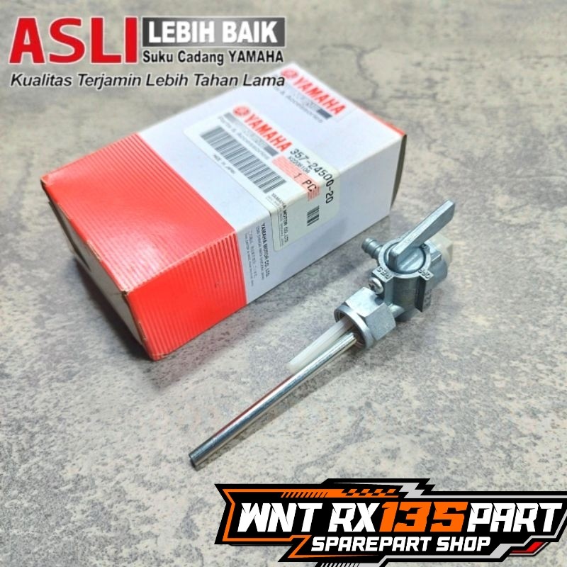KERAN KRAN BENSIN TANGKI RX 125 RX 100 ORIGINAL YAMAHA MADE IN JAPAN | 357-24500-20
