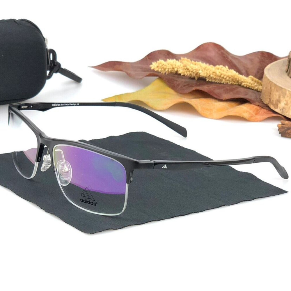 KACAMATA MINUS BLUECROMIC DRIVE - Frame Kacamata Pria Adidas RX110 Half Alloy Aluminium Ringan dan K