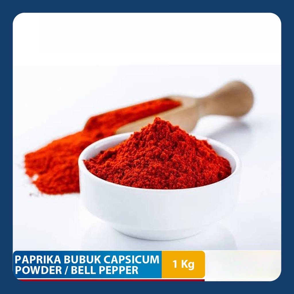 

Paprika Bubuk / Capsicum Powder / Bell Pepper Powder 1 KG Import HALAL