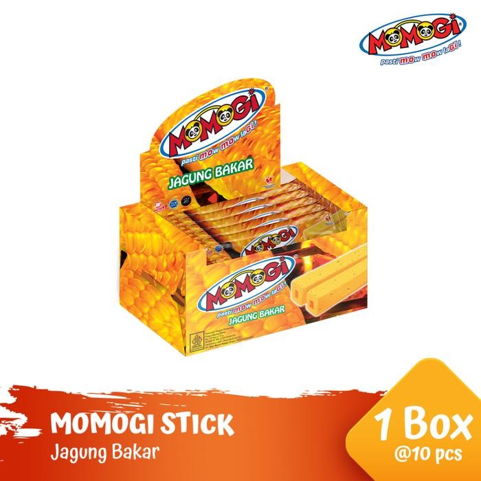 

Momogi Stick 12gr 1 Box isi 10 pcs All Variant ~ Snack Makanan Ringan Momogi 12gr