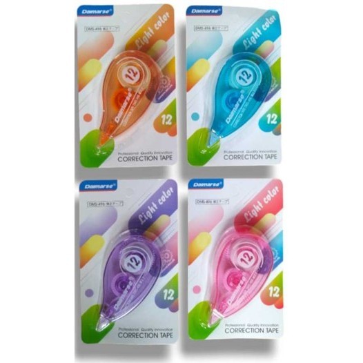 

Correction Tape Daimarse/Cor Tape Dms-496/Penghapus Pulpen/Tip X Kertas/Tipe X/Penghapus