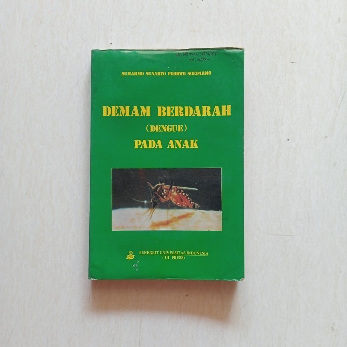 Buku Lawas 1983 DEMAM BERDARAH PADA ANAK Sumarmo UI Original Bekas