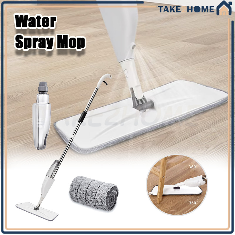 Alat Pel Spray Mop/Alat Pel Lantai Semprot/Alat Pel Lantai Otomatis dengan Tangki Air