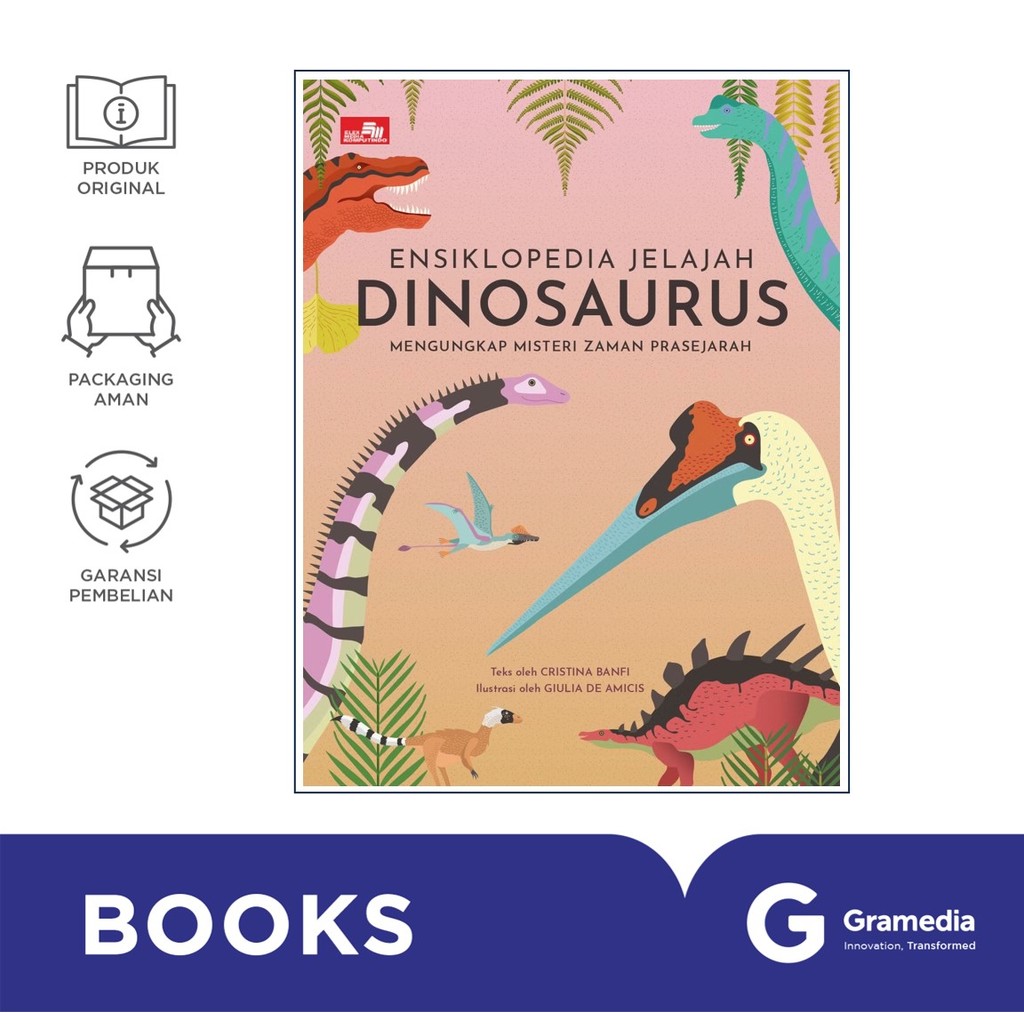 Ensiklopedia Jelajah Dinosaurus: Mengungkap Misteri Zaman Prasejarah ( Christina Banfi )