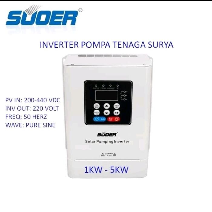 Solar Pumping Inverter Suoer 1000-5000 Watt - 1500 Watt
