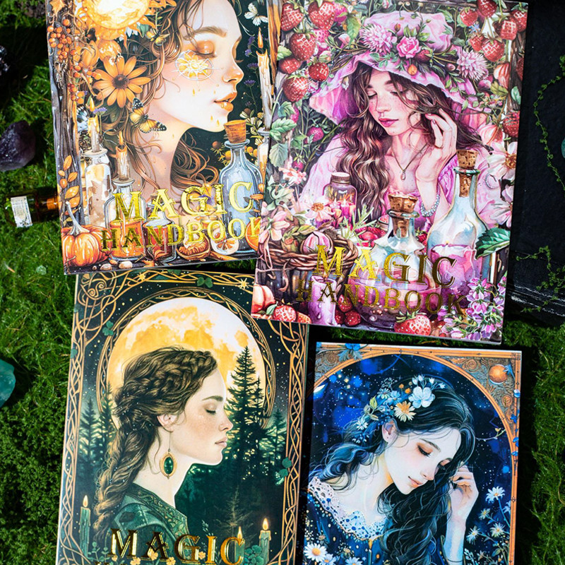 

Sticker Pack 20sheets/book Wizarding World Forest Witch Sticker Pack Creative DIY & Scrapbook Journal Decorative Sticker Pack