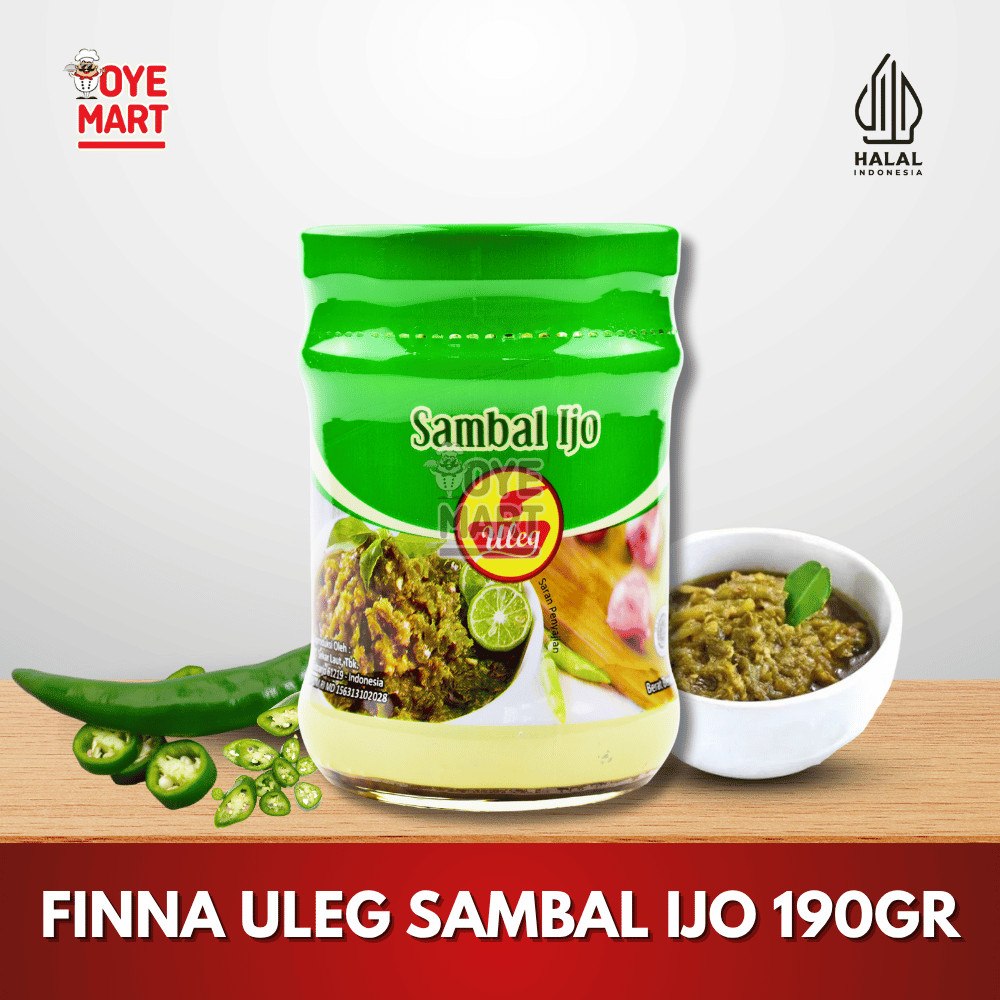 

FINNA SAMBAL ULEG IJO 190GR