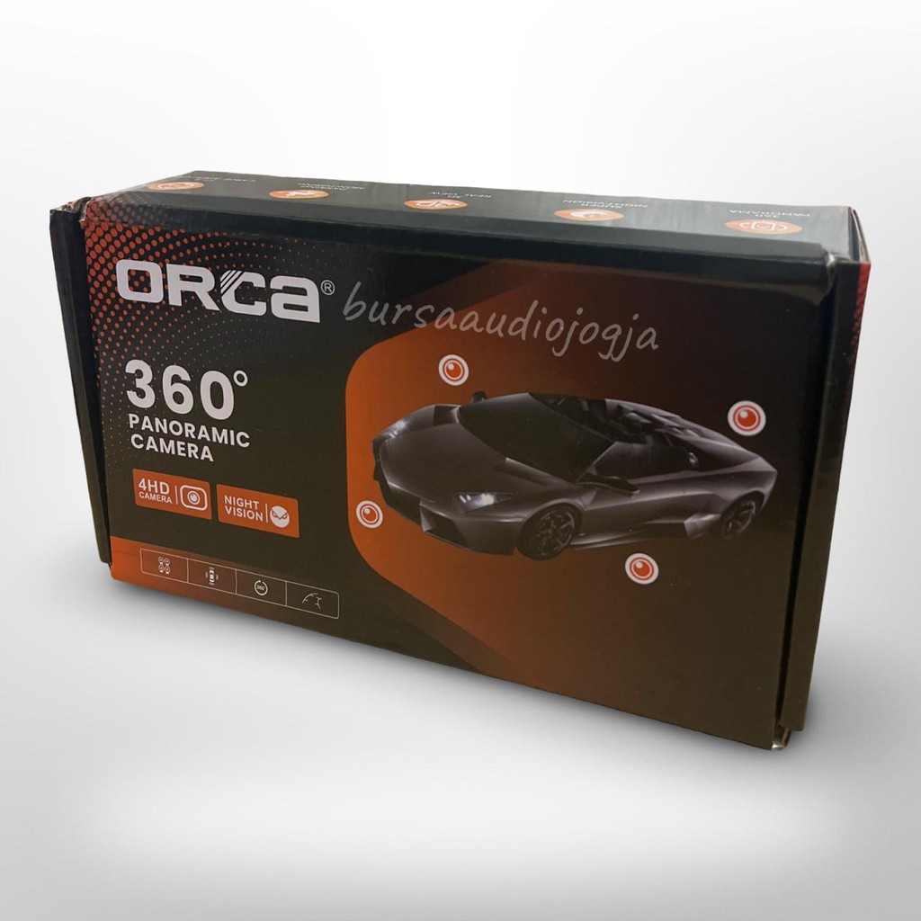 Kamera 360° Orca QW-6688 Panoramic 1080P IP68