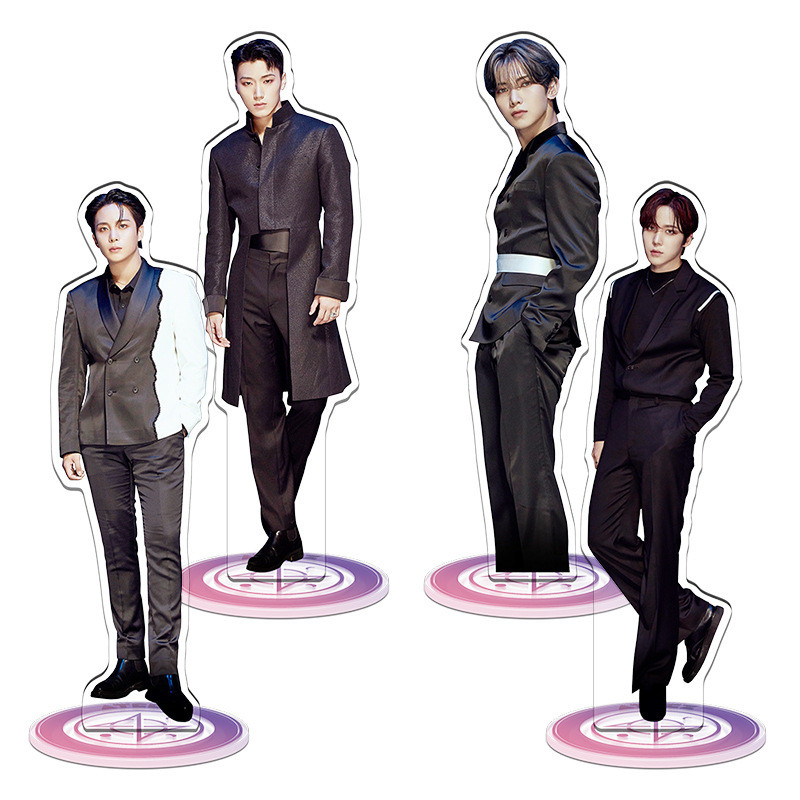 

KPOP ATEEZ Acrylic Stand HD Printed Photo Figures Standing Desktop Decorative San JongHo Yunho YEOSANG Fans Collection Gift