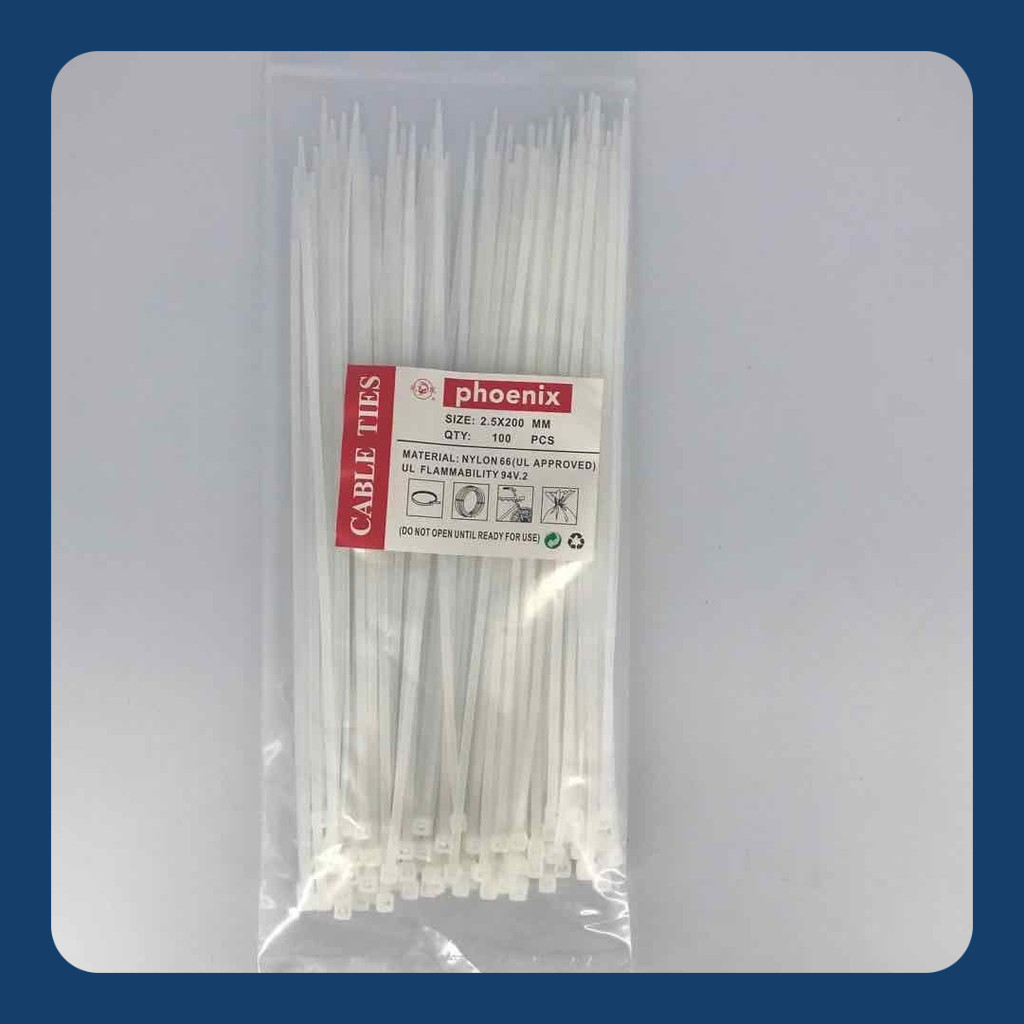

Kabel Ties 2.5 x 200mm (20cm)