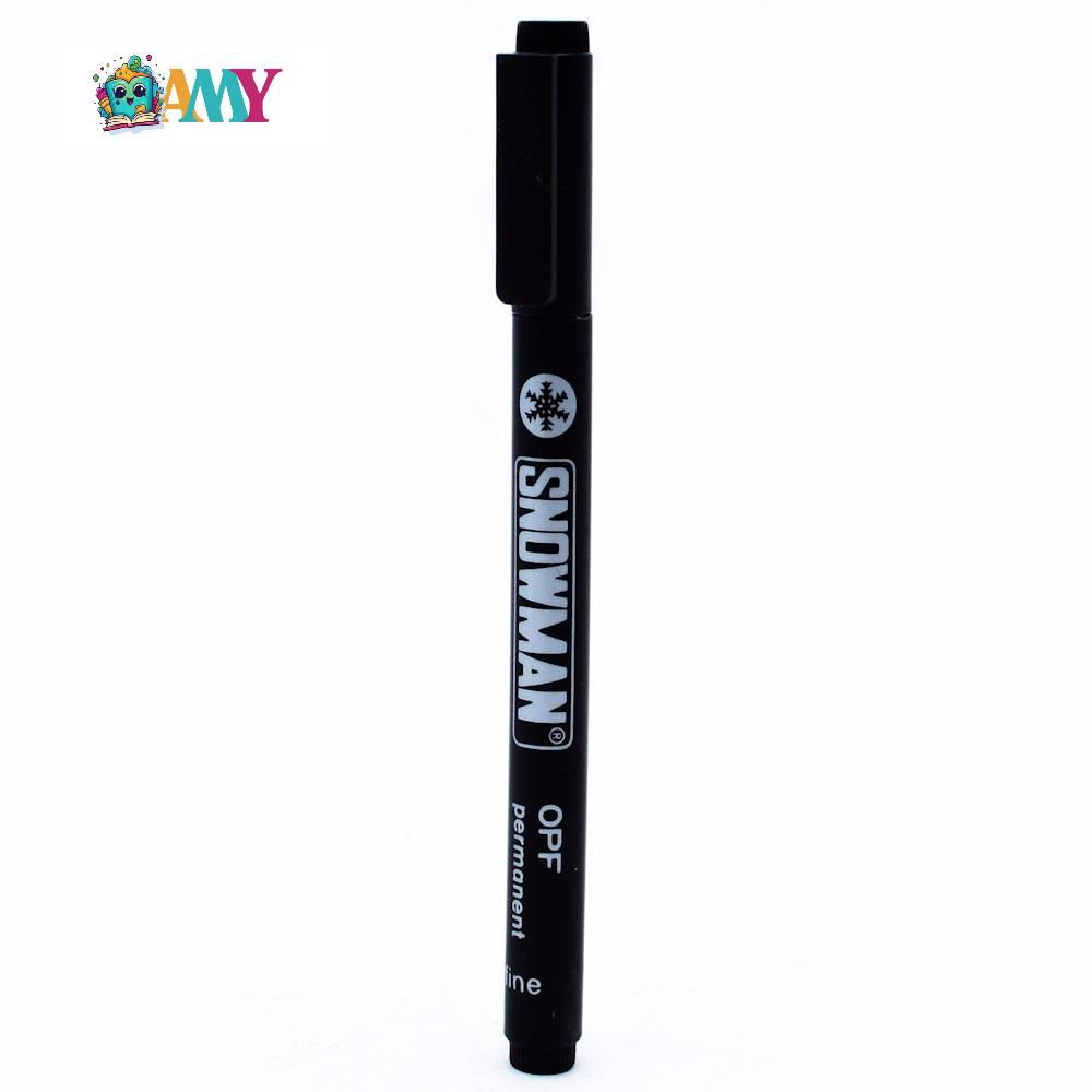 

SNOWMAN SPIDOL OHP HITAM F AMY STASIONARY
