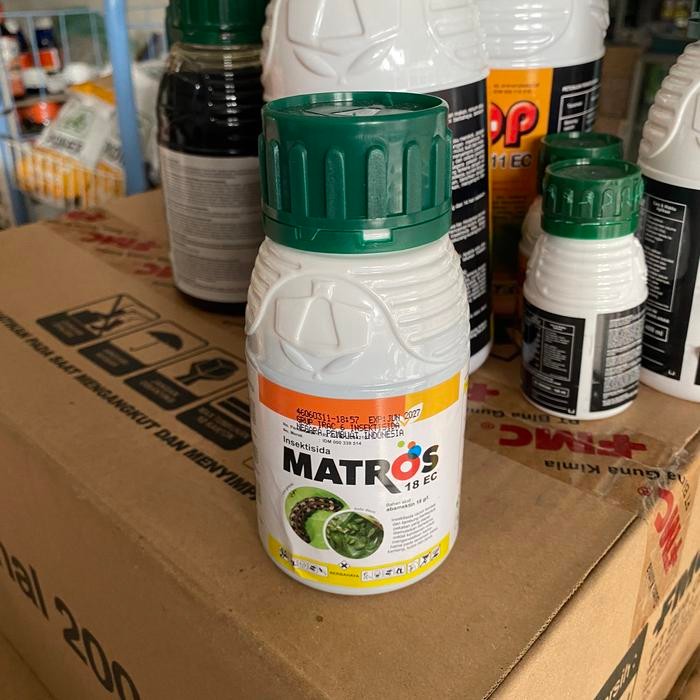 Insektisida MATROS 18EC Abamektin Racun Lambung Kayaku 250ml