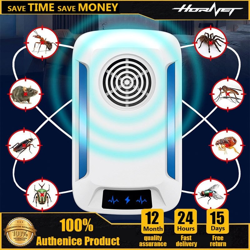 Pengusir tikus ultrasonik terintegrasi pengusir nyamuk cerdas dapat mengusir tikus, serangga dan kec