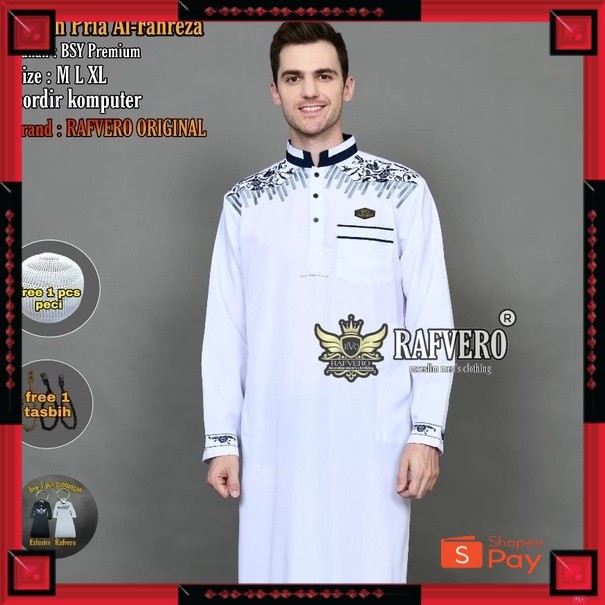 [PREMIUM ORIGINAL] "JUBAH PRIA DEWASA TERBARU 2021 / jubah putih / jubah putih jumbo / jubah anak la